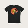 Retro T-Shirt Uomo Grigia “Surf Rider 1984” Costa Est