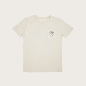 Fronte T-Shirt Uomo Bianco Vintage “Surf Rider 1984” Costa Est