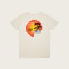 Retro T-Shirt Uomo Bianco Vintage “Surf Rider 1984” Costa Est