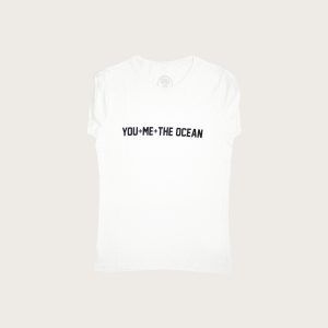 Fronte T-shirt Senza Maniche “You+Me+The Ocean” Costa Est